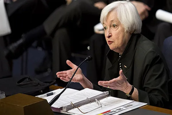 Federal Reserve Chair Janet Yellen Testifies Before The Joint Economic Committee