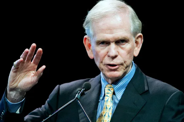Jeremy Grantham, co-founder and chief investment strategist, GMO. (Photo credit: Daniel Acker/Bloomberg)