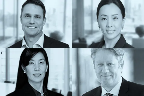 Top: John Graham, Suyi Kim. Bottom: Deborah Orida, Poul Winslow. (Photos via CPPIB)