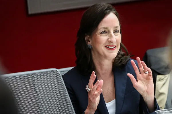 Catherine M. Keating (Christopher Goodney/Bloomberg)