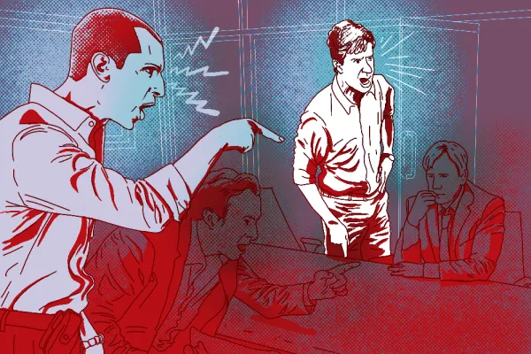 Seawolf founders Vincent Daniel and Porter Collins, as portrayed in the 2015 film “The Big Short” (Illustration by II)