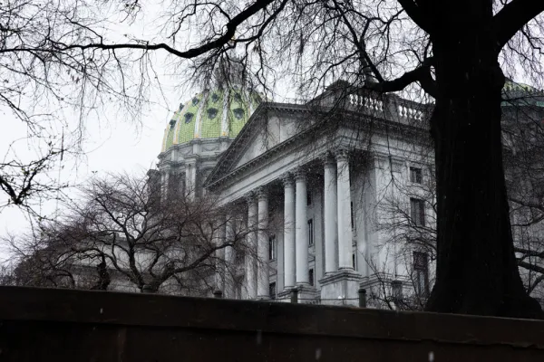 The Pennsylvania State Capitol building (Rachel Wisniewski/Bloomberg)