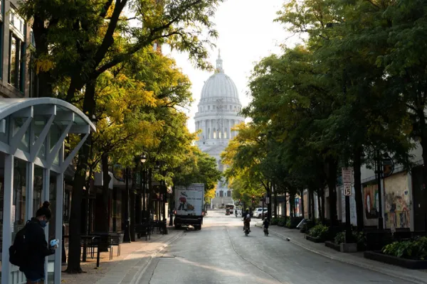 Madison, Wisconsin (Lauren Justice/Bloomberg)