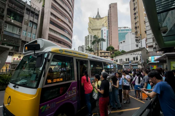 Macau, China. (Paul Yeung/Bloomberg)