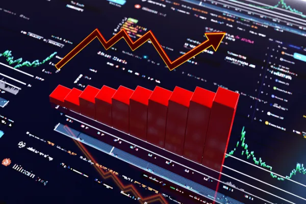 Business graph and charts