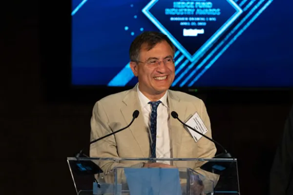 Christopher Hohn at the 2022 Hedge Fund Industry Awards (Adrian Calvache/II)