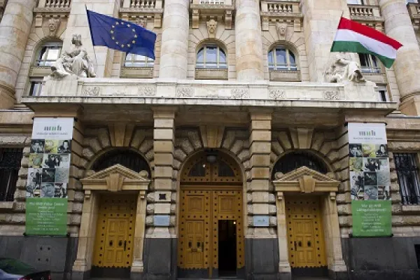 Hungarian Central Bank Executives Ferenc Gerhardt and Gyorgy Kocziszky