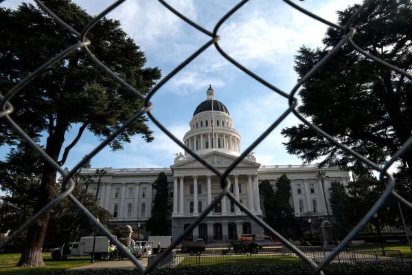  The California State Capitol building. (David Paul Morris/Bloomberg)