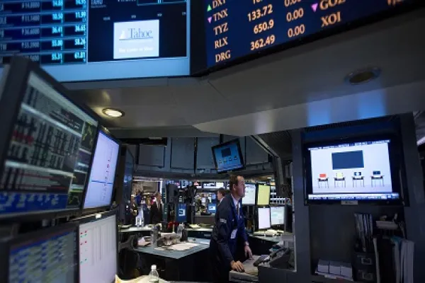 Inside The NYSE As Global Stocks Drop With Commodities on Fiscal Cliff Concern