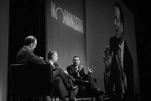 A previous Morningstar Investment Conference. (Christopher Dilts/Bloomberg)