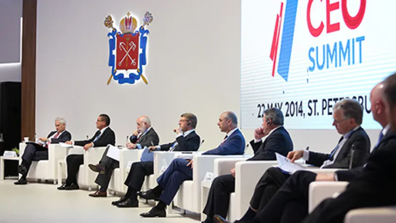 Opening Day Of The Saint Petersburg International Economic Forum 2014