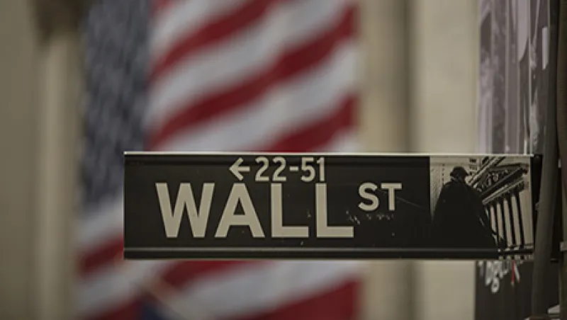 Outside The NYSE As U.S. Stocks Decline, Jobs Report Brings Little Clarity on Fed