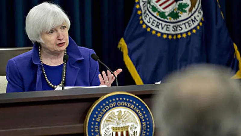 Janet Yellen Holds News Conference Following FOMC Meeting