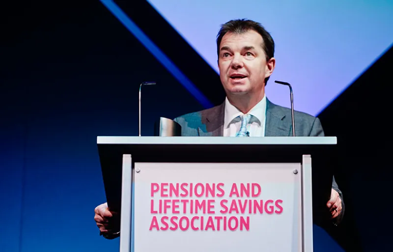 Guy Opperman, UK pensions minister (Photo Courtesy of PLSA).