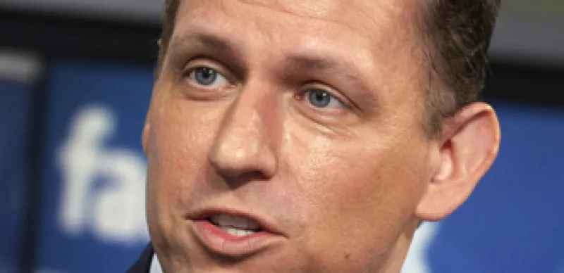 Peter Thiel, Clarium Capital Chairman, First Outside Facebook Investor