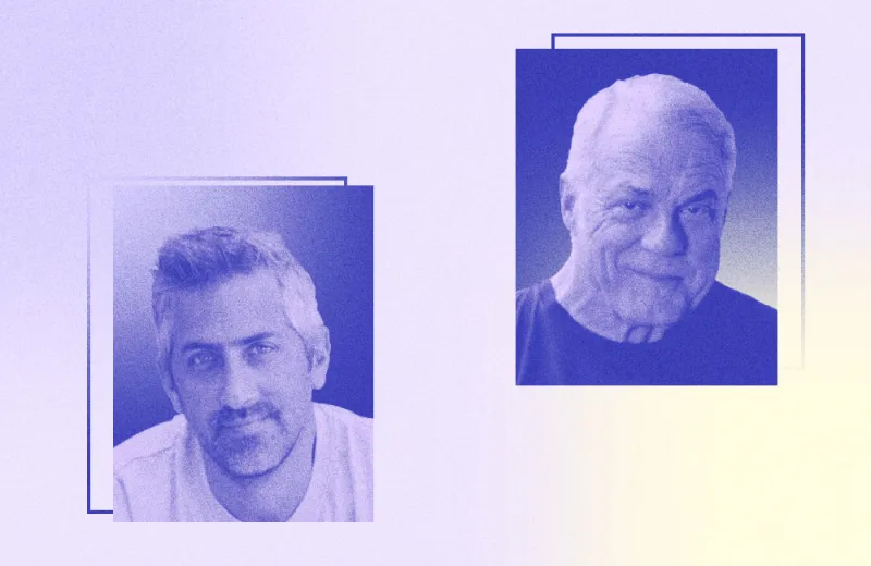 Bridgewater Co-CEOs Nir Bar Dea and Mark Bertolini (Illustration by II)