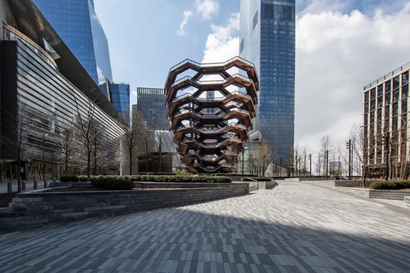 Cinctive is headquartered in New York's Hudson Yards development. (Jeenah Moon/Bloomberg)