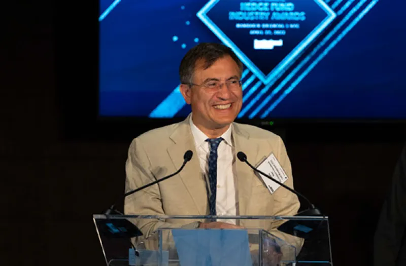 Christopher Hohn at the 2022 Hedge Fund Industry Awards (Adrian Calvache/II)