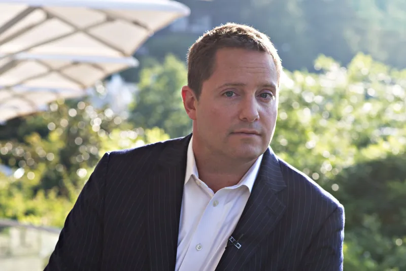 Carson Block, founder of Muddy Waters. (Michele Limina/Bloomberg)